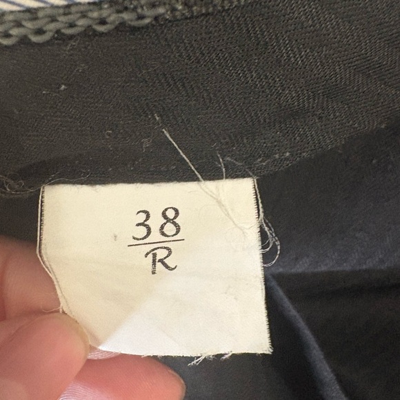 Cuseri Italia, size 38, 100% wool grey dress pants. Straight leg. - Picture 7 of 9